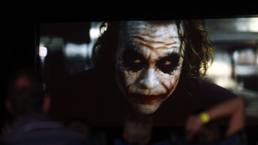 Heath Ledger als Joker in "The Dark Knight"