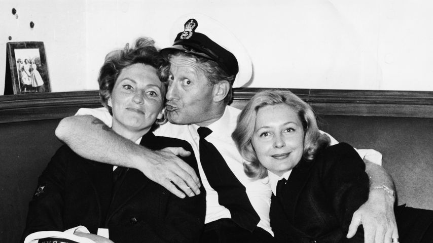 Heather Chasen, Jon Pertwee und Judy Cornwell, September 1961