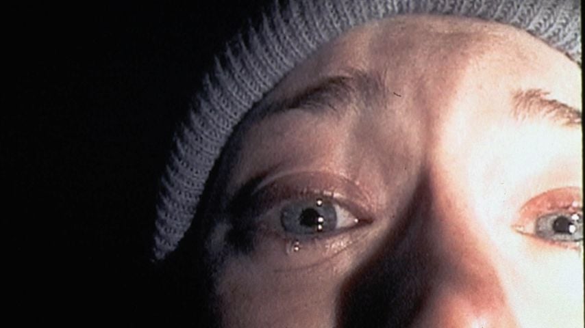 Heather Donahue filmt sich selbst in "The Blair Witch Project"