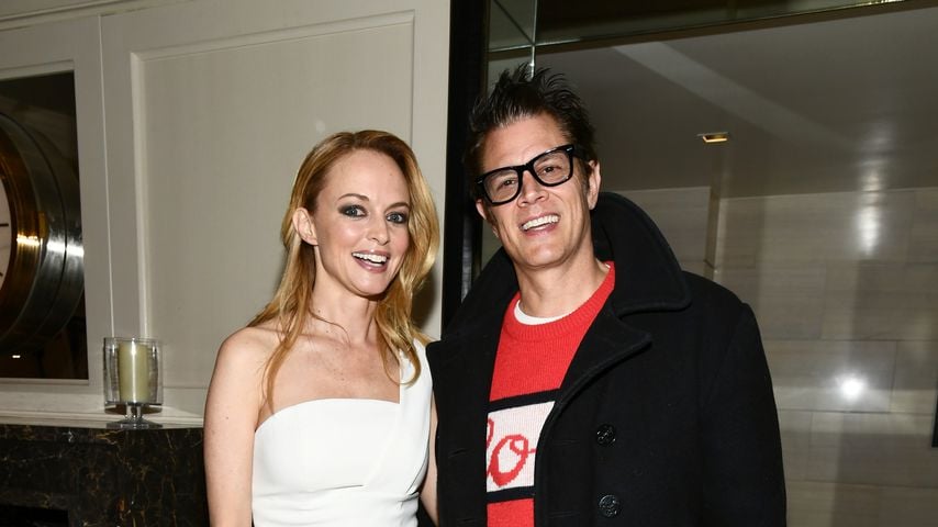 Heather Graham und Johnny Knoxville auf der "Half Magic"-Premiere