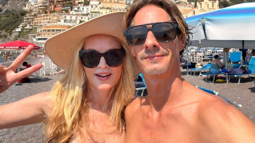 Heather Graham mit ihrem neuen Freund Michele Civetta