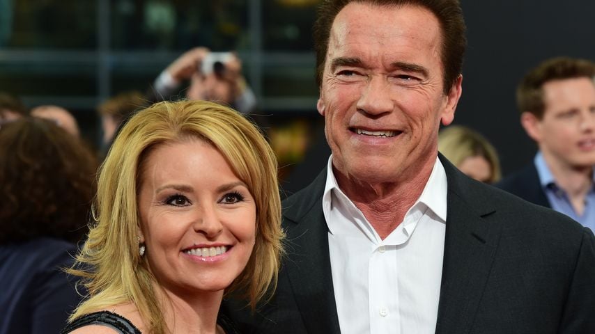 Heather Milligan und Arnold Schwarzenegger, 2015