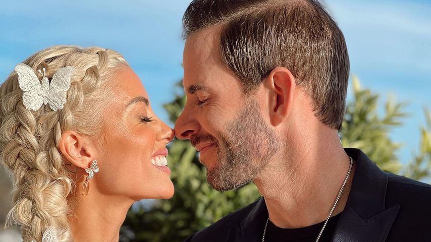 Heather Rae Young und Tarek El Moussa an ihrem Hochzeitstag