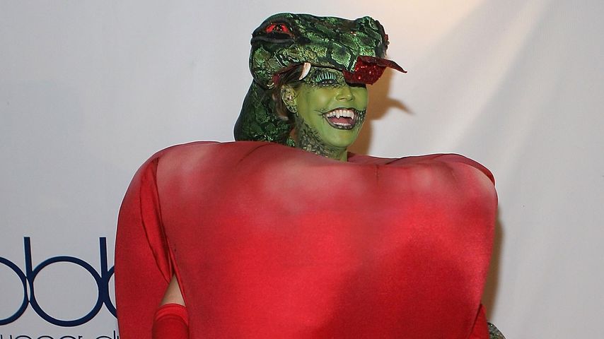 Heidi Klum bei ihrer Halloweenparty im Oktober 2006
