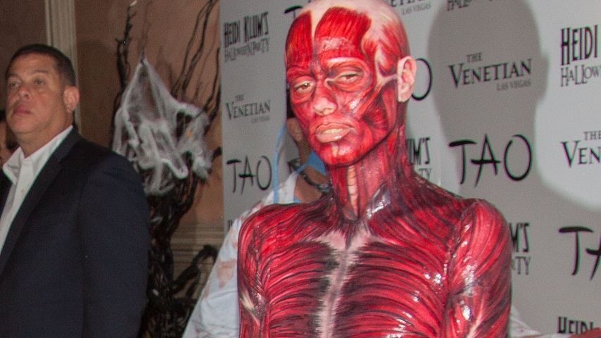 Heidi Klum auf ihrer Halloween-Party 2011
