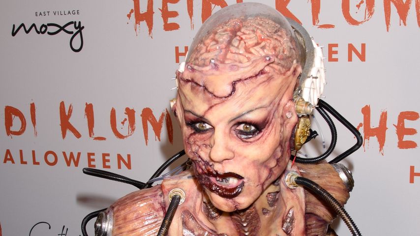 Supergruselig! Heidi Klum wirbt für Horrorfilm-Neuauflage