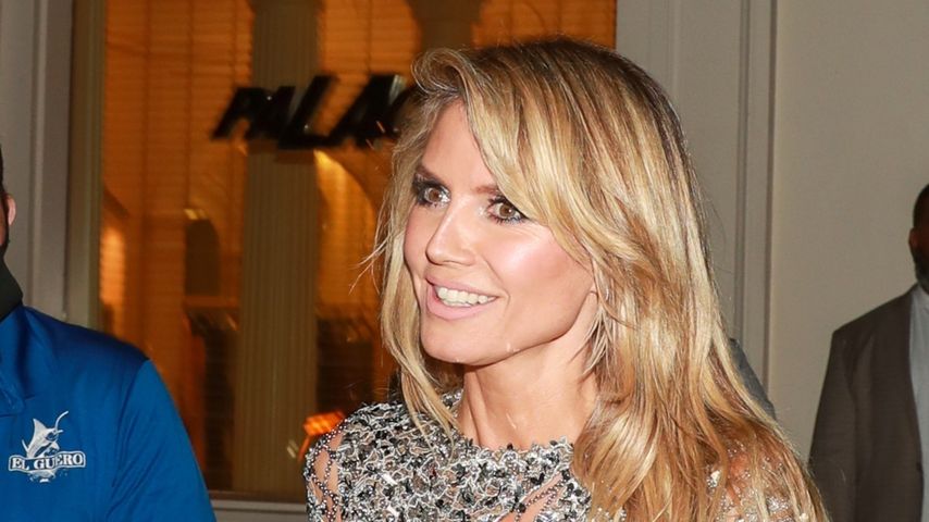 Heidi Klum bei einem Abendessen in West Hollywood, Juni 2022