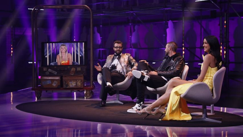 Heidi Klum, Christian Anwander, Philipp Plein und Rebecca Mir beim "Germany's next Topmodel"-Finale