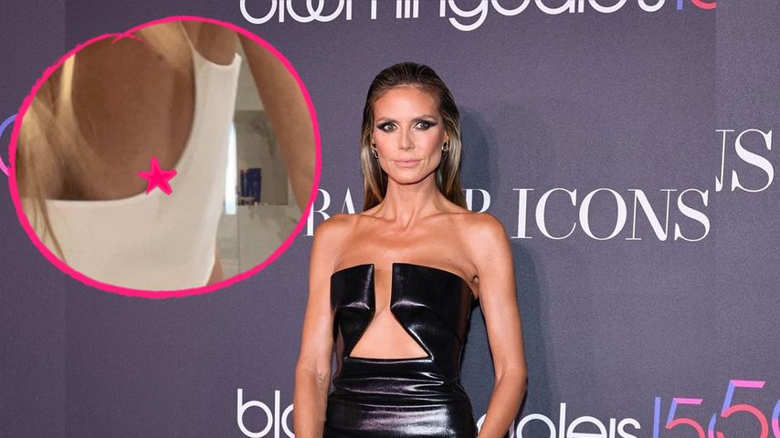 Nippelblitzer! Heidi Klum zeigt sich mal wieder aufreizend