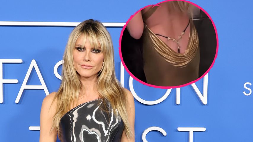 Ganz schön gewagt: Heidi Klum zeigt ihren Glitzer-Tanga!