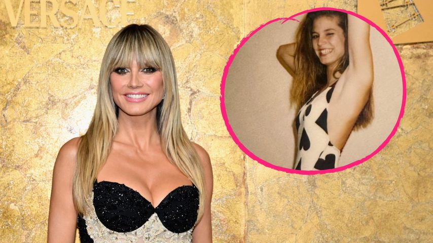Heidi Klum zeigt heiße Schnappschüsse ihrer Modelanfänge!