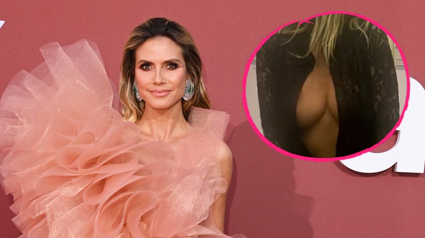 Ohne BH! Heidi Klum rockt freizügigen Look in Paris