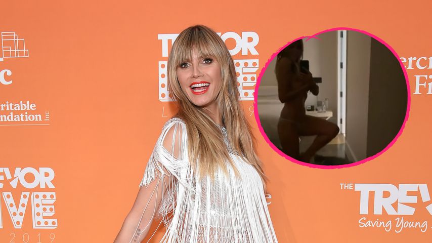 Ultraknackig: Heidi Klum legt heißes Nackt-Tänzchen hin