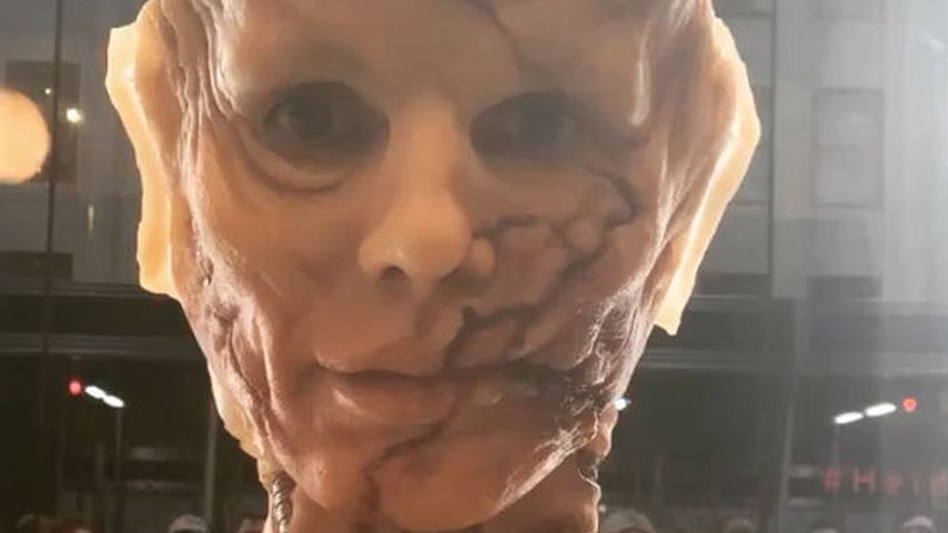 Gesicht ist drauf: Heidi Klums Halloween-Look fast komplett