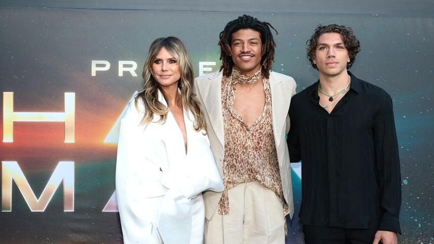 Heidi Klum, Henry Samuel und Elias Becker bei der New Yorker Premiere von "Project Hail Mary" im Lincoln Center
