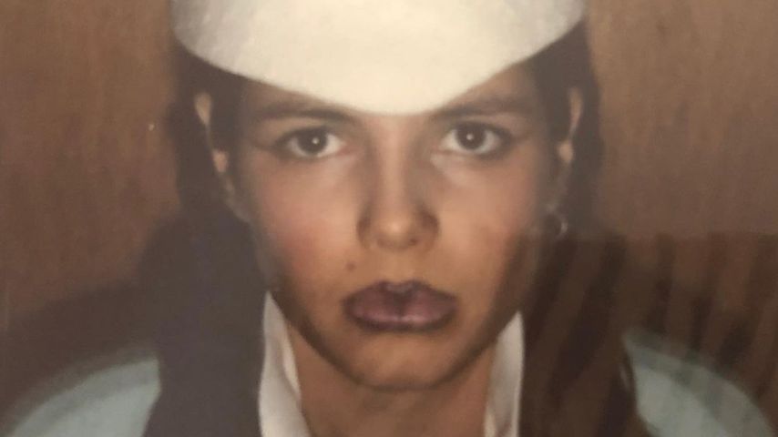 Heidi Klum im Alter von 17 Jahren