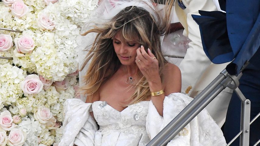 Heidi Klum bei ihrer Hochzeit