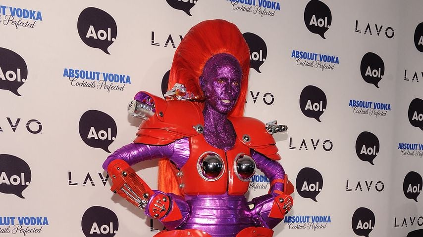 Heidi Klum im Oktober 2010 auf ihrer Halloween-Party