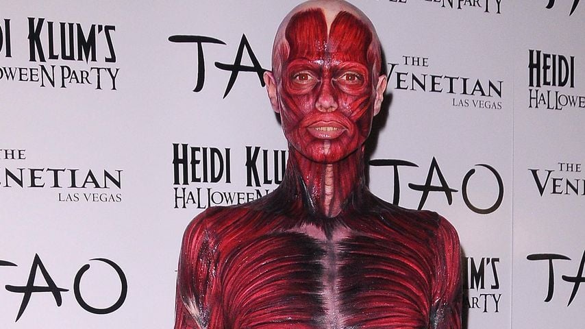 Heidi Klum bei ihrer 12. Halloween-Party im Jahr 2011