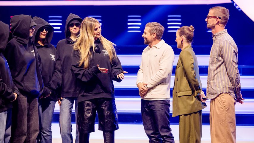 Heidi Klum, Klaas Heufer-Umlauf und Joko Winterscheidt bei "Duell um die Welt"