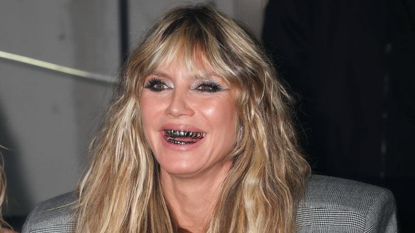 Heidi Klum bei der Modenschau von Vetements, Oktober 2025