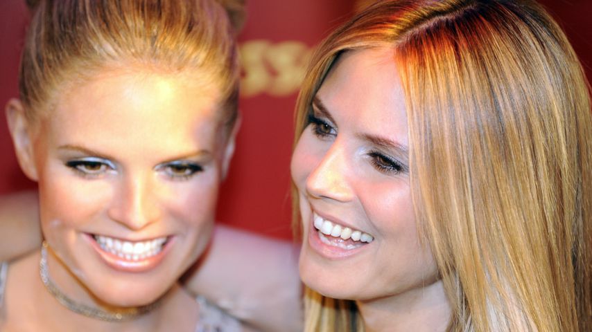 Heidi Klum zum Anfassen: Model-Mama enthüllt Wachsfigur!