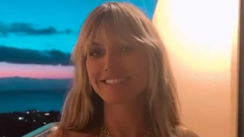 Wild! Heidi Klum wackelt für Tom mit den Brüsten beim Dinner
