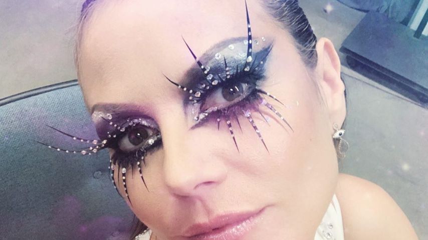 Heidi Klum zeigt schillerndes Make-up für "Queen of Drags"