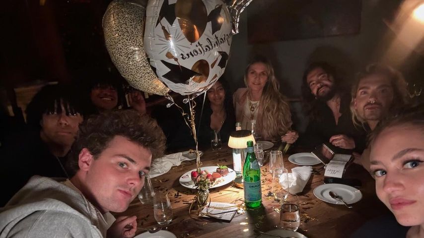 Heidi Klum mit ihrer Familie