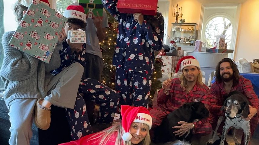Heidi Klum und ihre Kinder mit Bill und Tom Kaulitz