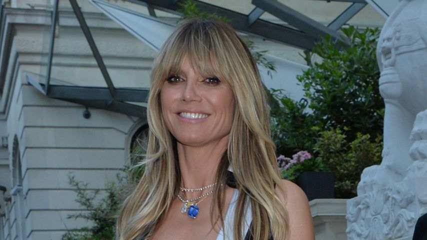 Heidi Klum bei der Carine-Roitfeld-Cocktail-Party in Paris