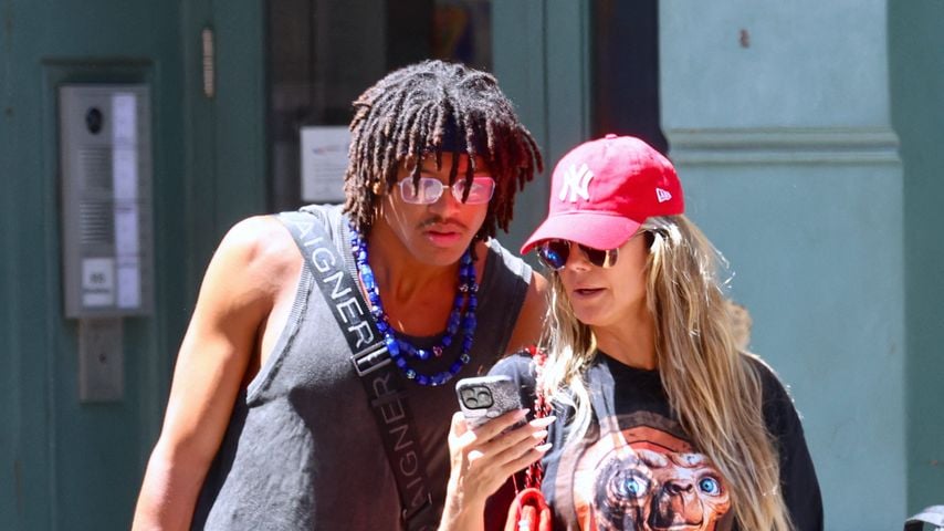 Heidi Klum mit Sohn Henry, August 2025