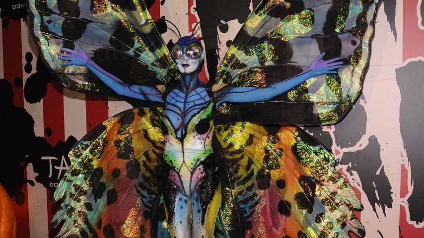 Heidi Klum bei ihrer Halloween-Party im Jahr 2014