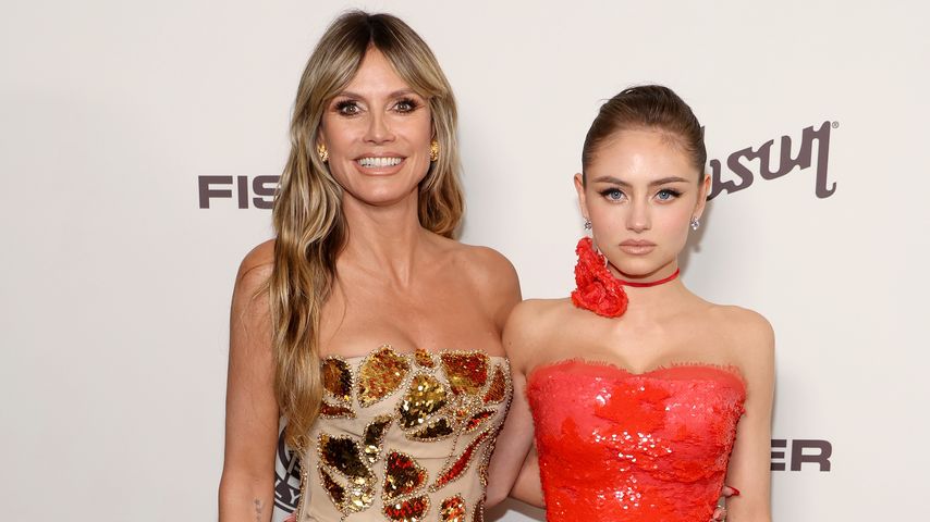 Heidi Klum und Leni ernten wieder Kritik für Dessous-Fotos