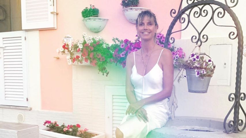 Heidi Klum in Italien