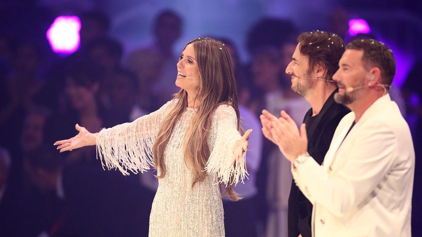 Heidi Klum, Thomas Hayo und Michael Michalsky, Mai 2018
