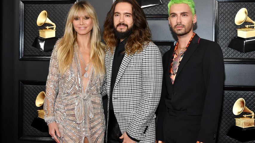 Karo & Tigerhemd bei Grammys: Kaulitz-Trio wagt Mode-Mix