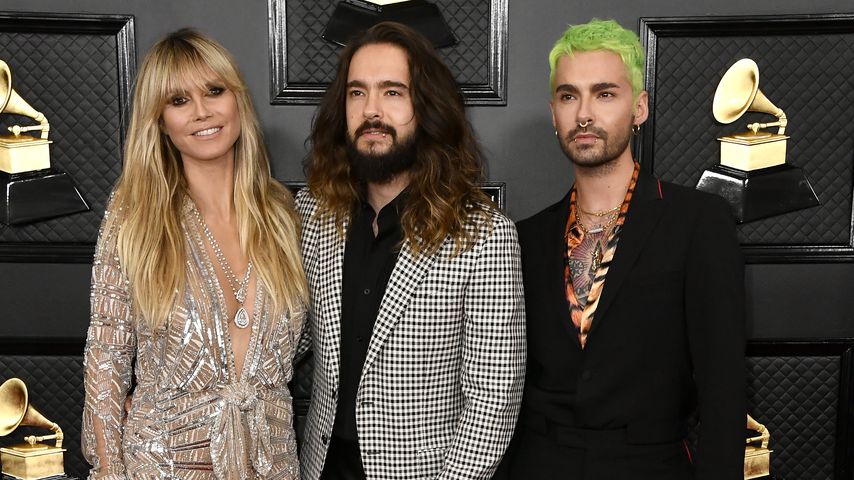Heidi Klum, Tom Kaulitz und Bill Kaulitz