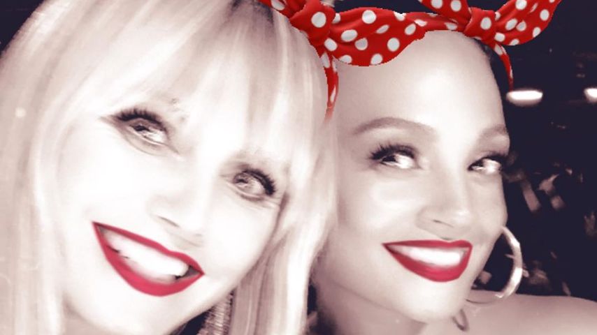 Heidi Klum und Alesha Dixon bei "America's Got Talent: The Champions"
