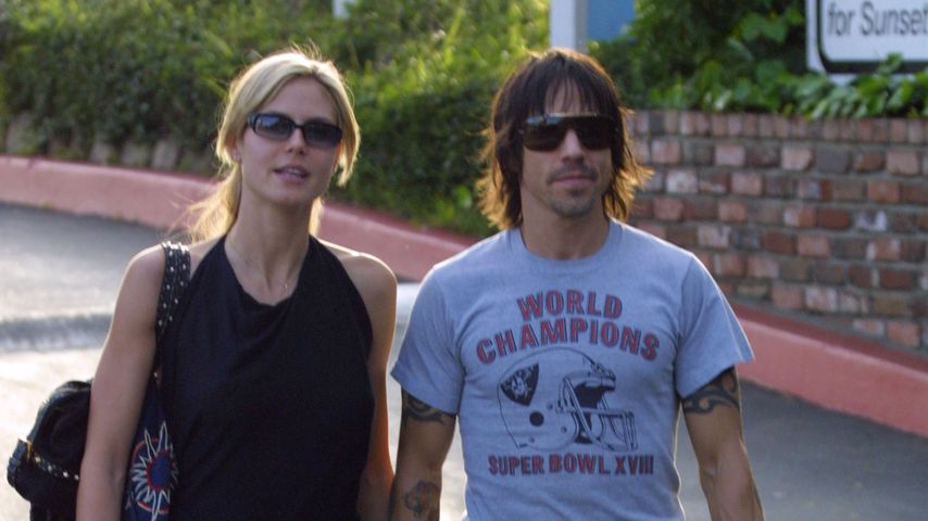 Heidi Klum und Anthony Kiedis, Januar 2003