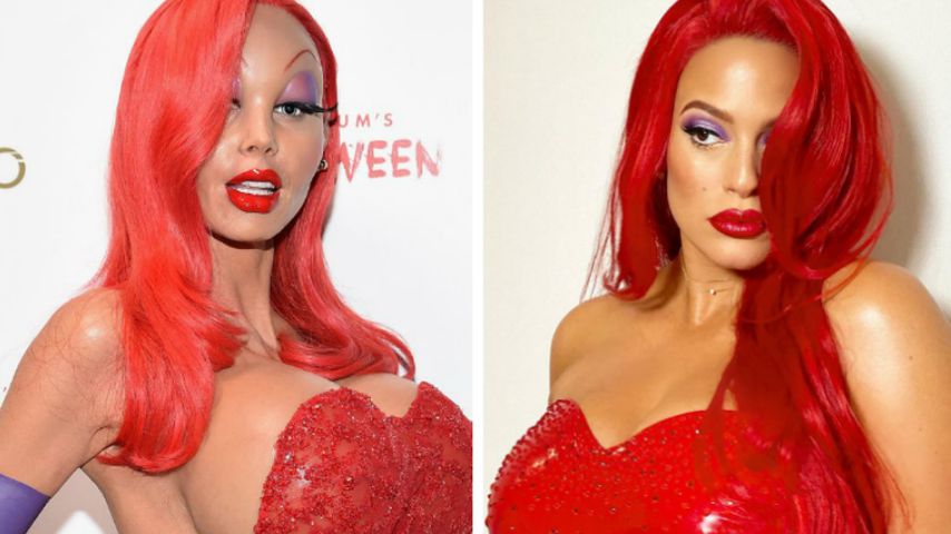 Wie Heidi: Schwangere Ashley Graham wird zu Jessica Rabbit