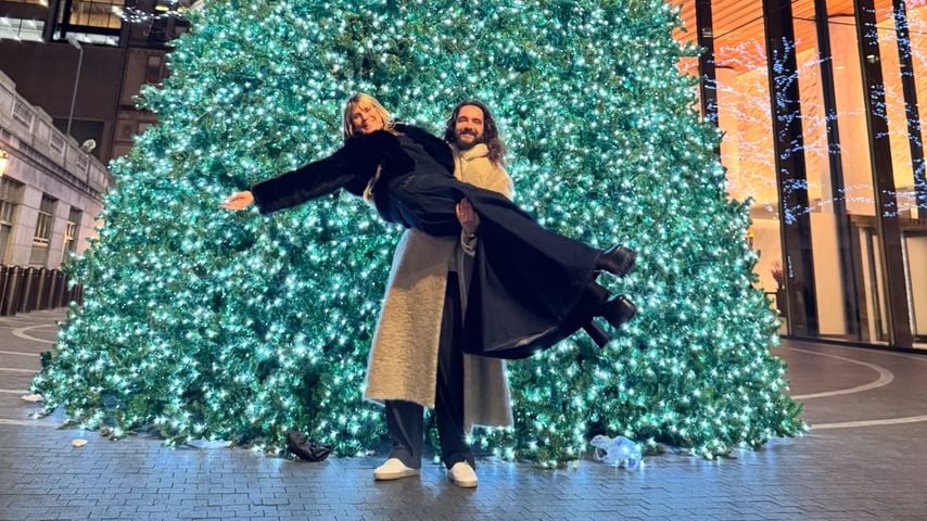 Heidi Klum und Tom teilen weihnachtliche Grüße aus New York