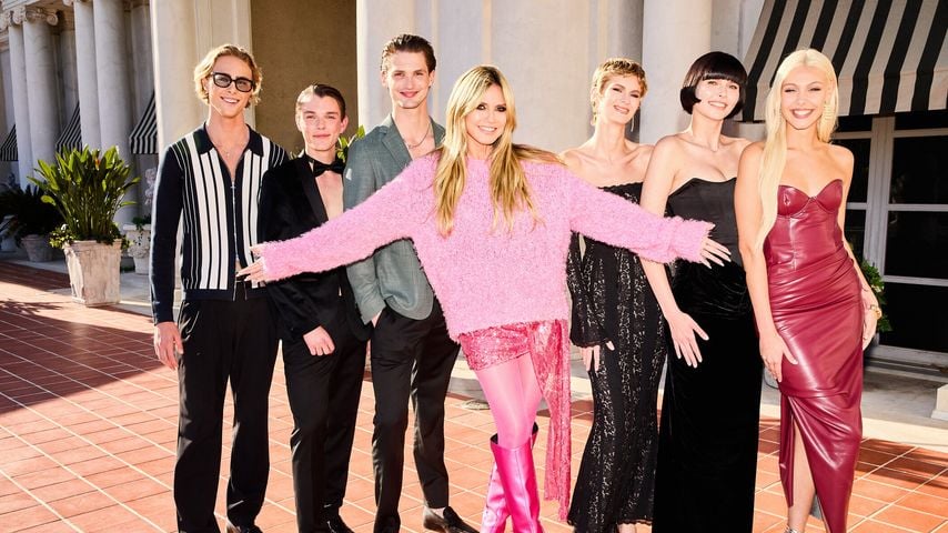 Heidi Klum und die GNTM-Finalisten von Staffel 20
