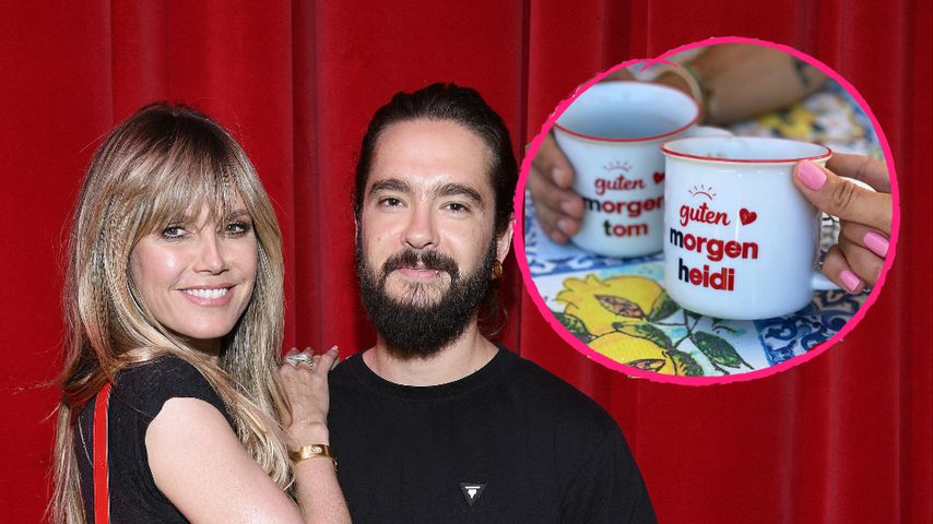 Süß! Heidi Klum und Tom Kaulitz haben Partner-Tassen