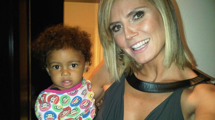 Heidi Klum und ihre Tochter Lou