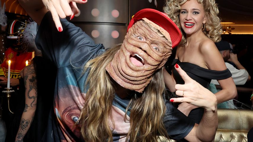 Heidi Klum und Kelsea Ballerini auf Heidis Halloweenparty 2024