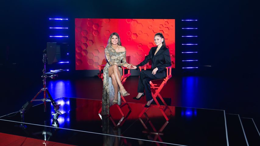 Heidi Klum und Leni Klum beim GNTM-Casting, 2025