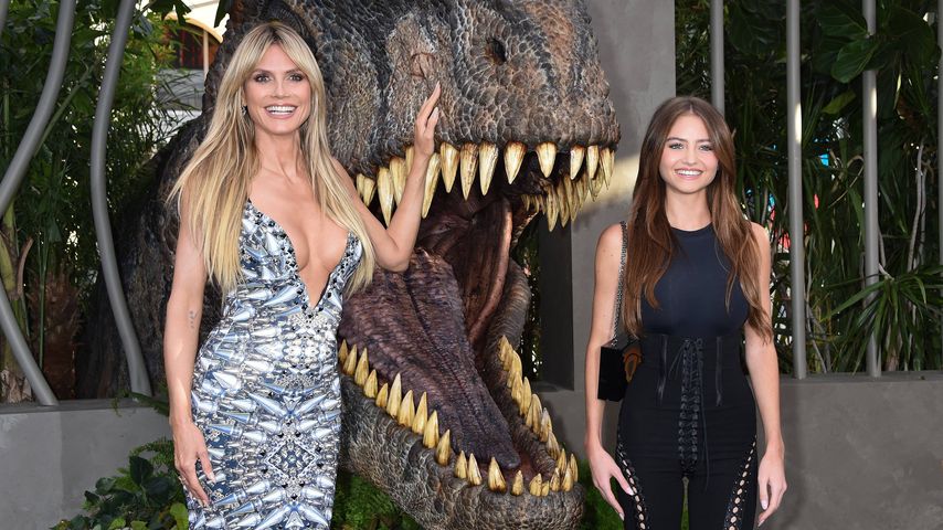 Mutter-Tochter-Duo: Heidi und Leni Klum flashen auf Premiere