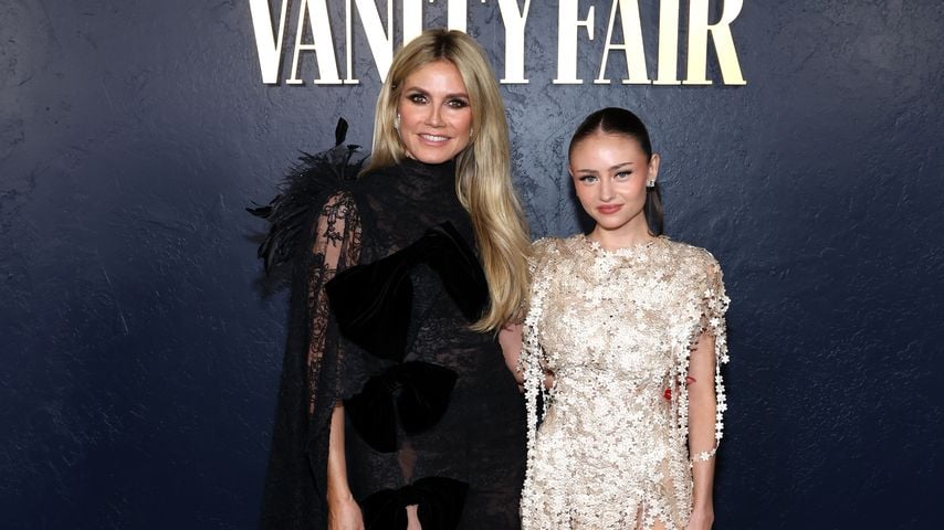 Heidi Klum und Leni Klum im Januar 2025