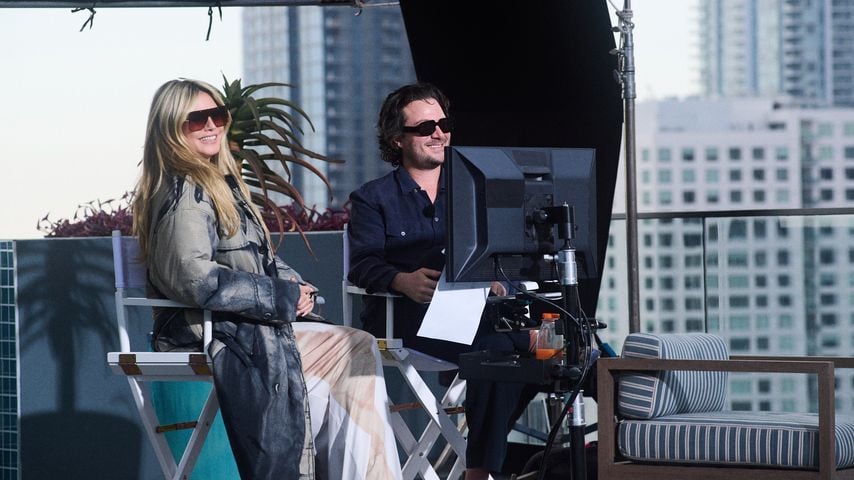 Heidi Klum und Max Montgomery, GNTM 2025
